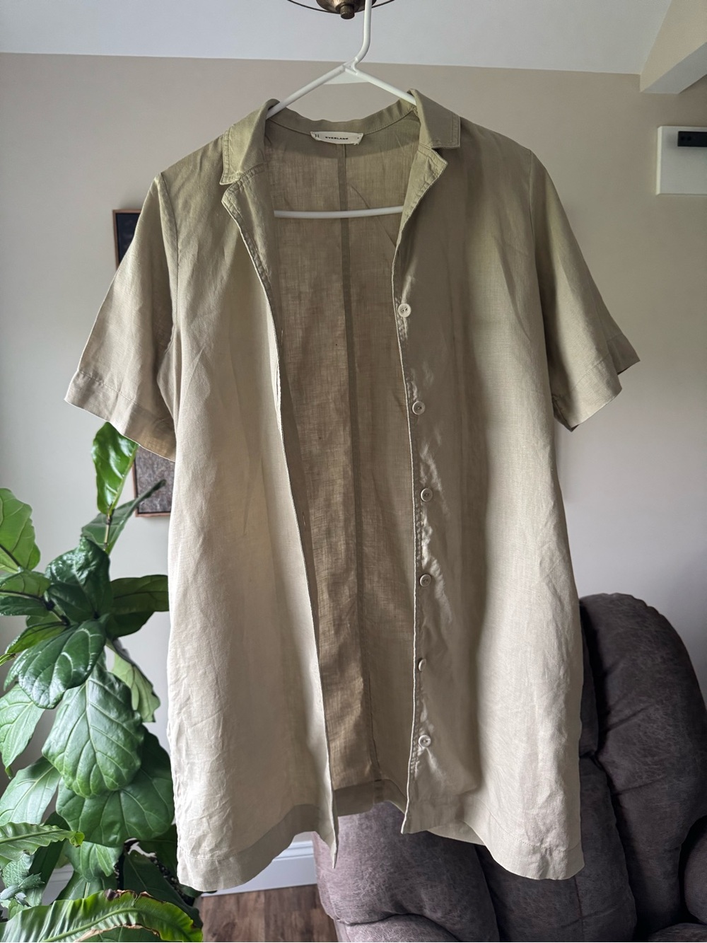 Everlane 100% Linen Dress/beach cover-up